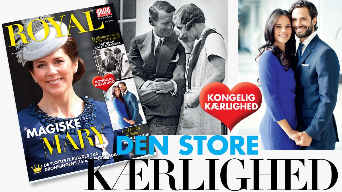 ROYAL - Kongelig kærlighed. Til salg i butikker frem til 15. juli 2015