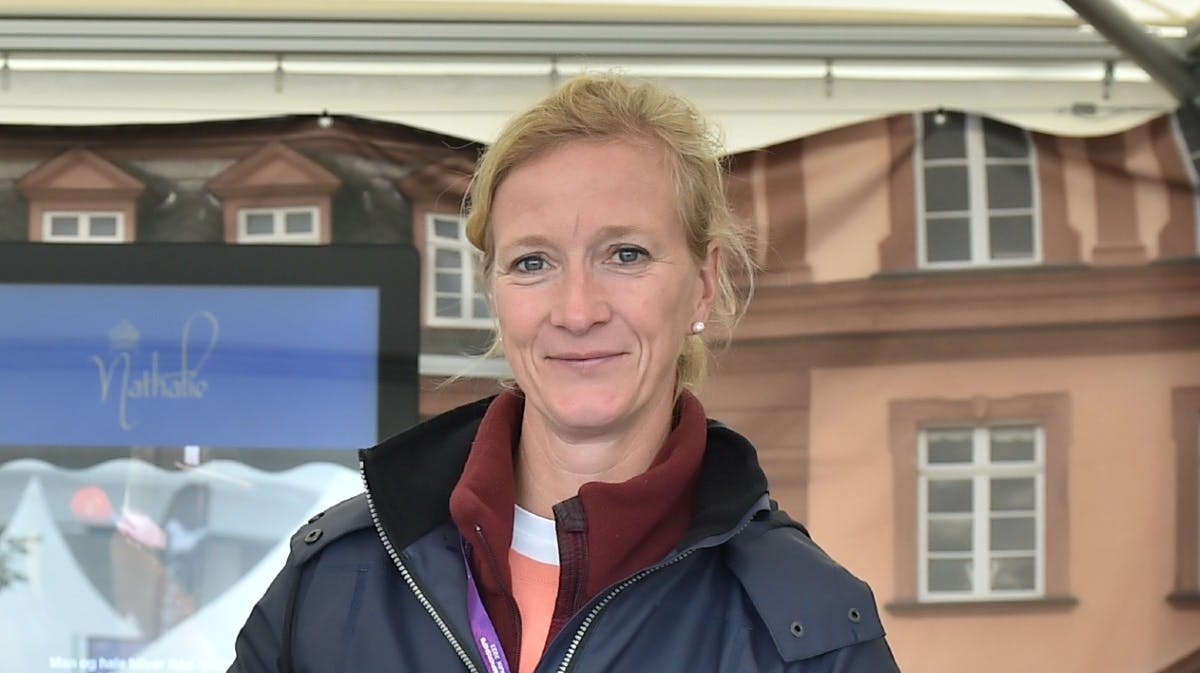 Prinsesse Nathalie i Herning søndag. 