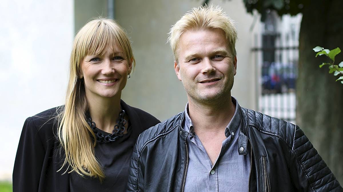 Sara Lygum og Christian Borregaard