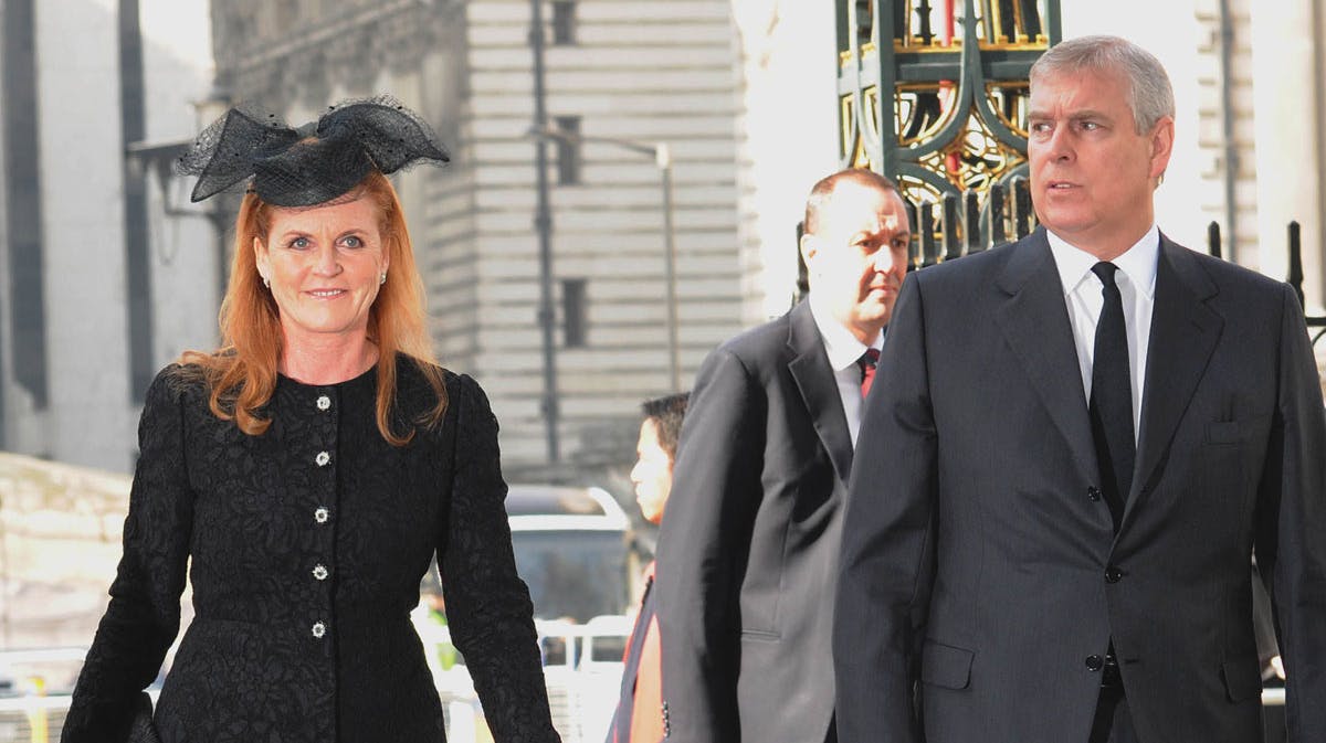Hertuginde Sarah Ferguson og prins Andrew har bevaret et godt venskab, til trods for et forlist ægteskab.