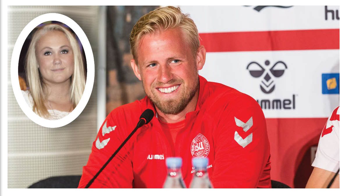 Kasper Schmeichel, Cecilie Schmeichel