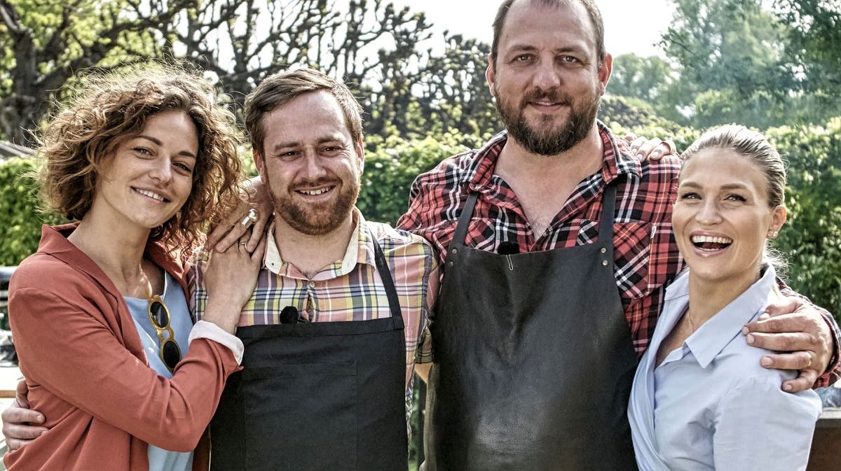 Sarah Grünewald, Gorm Wisweh, Magnus Sonne og Christiane Schaumburg-Müller.