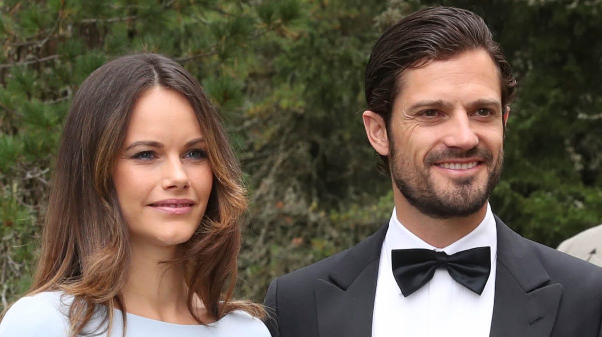 Prinsesse Sofia og prins Carl Philip. 