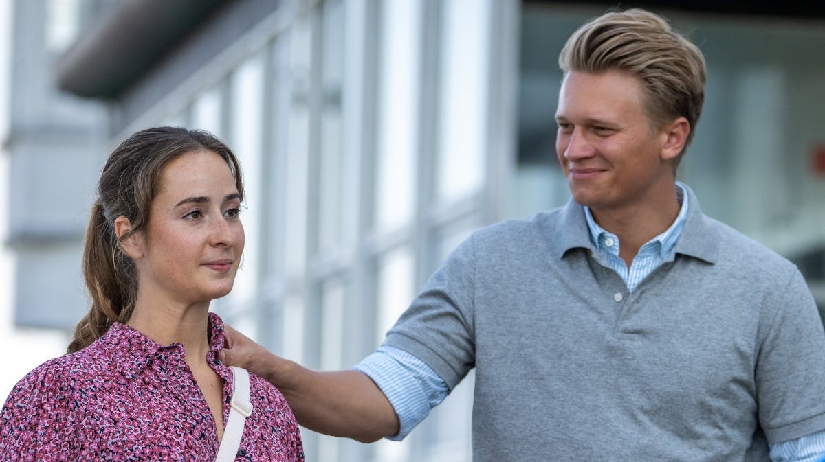 Laura og Benjamin i sæson 3 af "Sommerdahl".