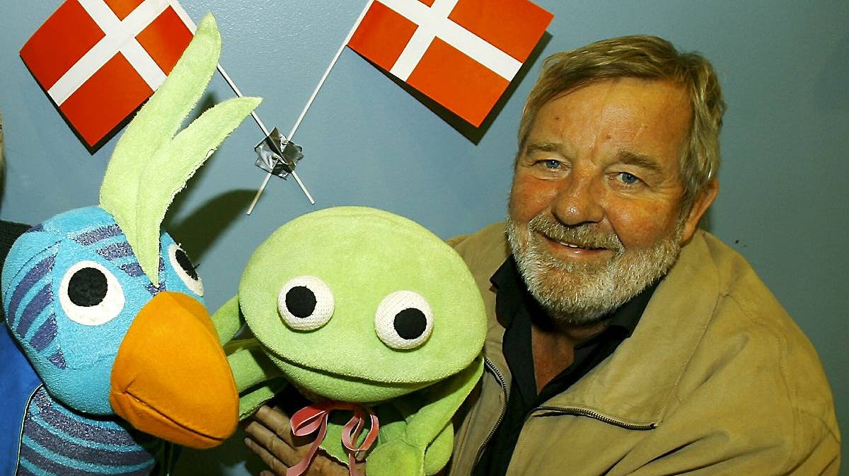 Kaj og Andrea og Kjeld Nørgaard