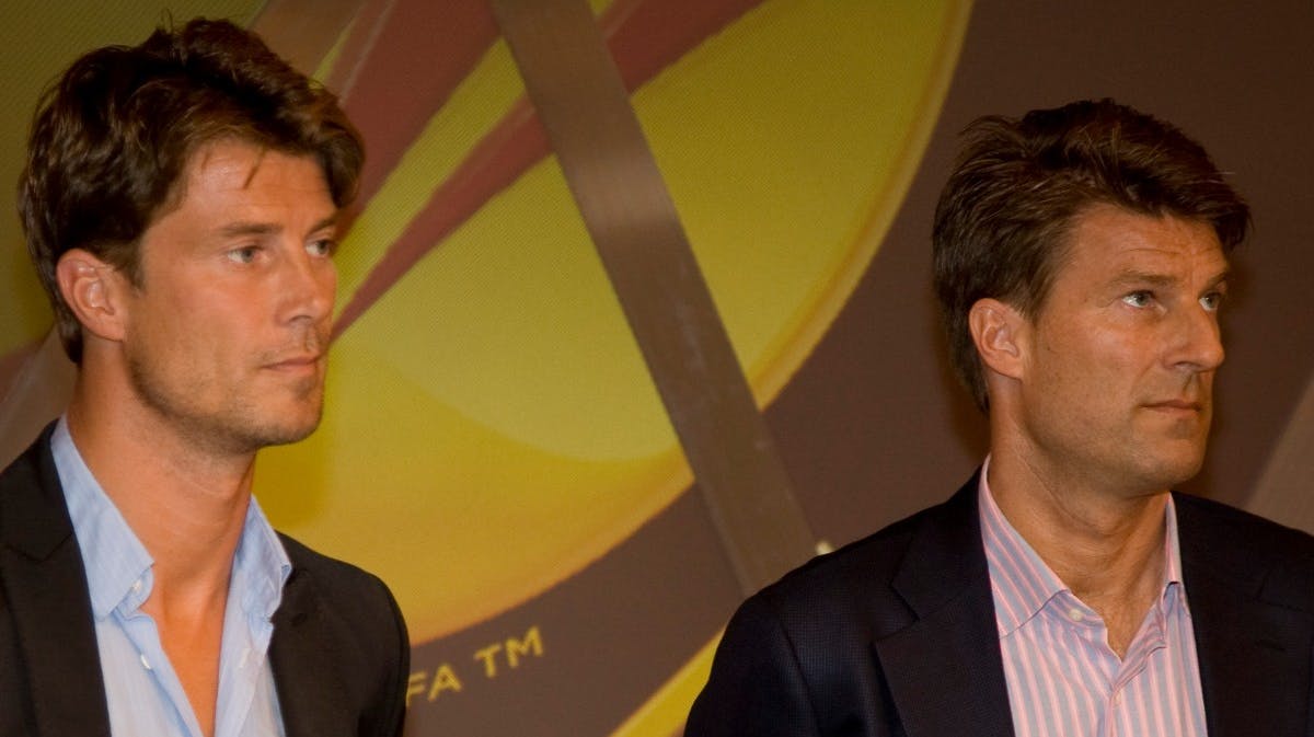 Brian og Michael Laudrup