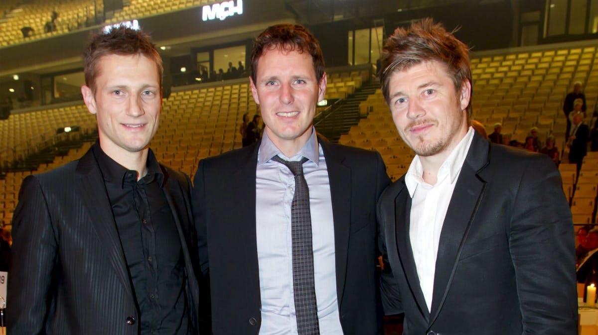 Martin Jørgensen, Flemming Povlsen og Thomas Helveg. 