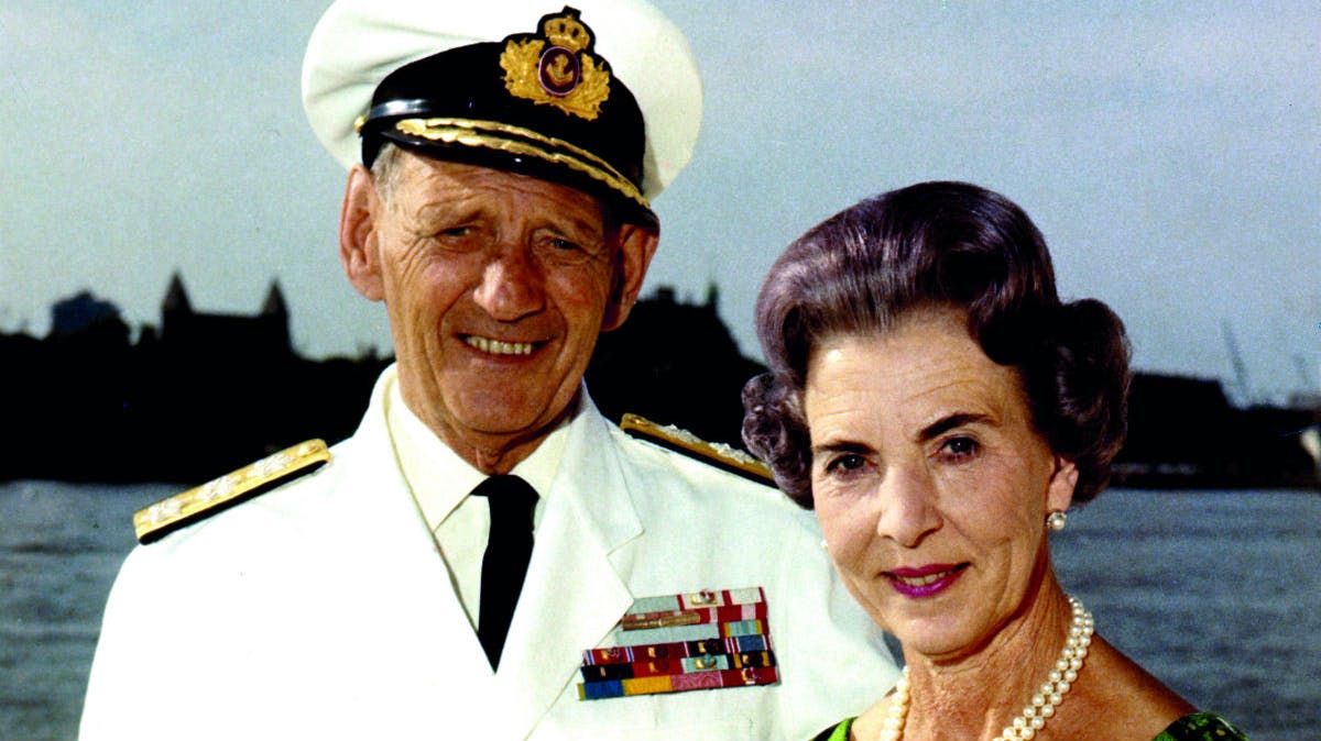 Kong Frederik IX og dronning Ingrid. 