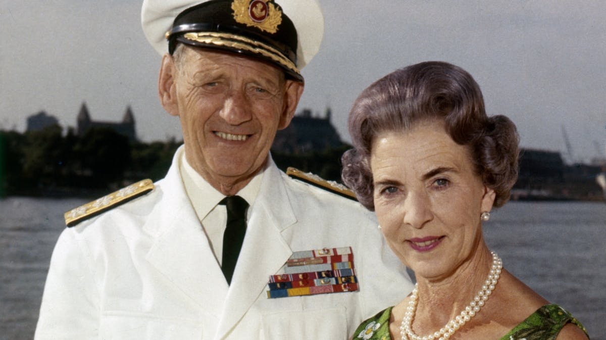 dronning Ingrid og kong Frederik 