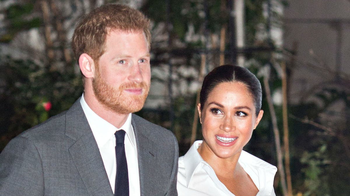 Prins Harry og hertuginde Meghan. 