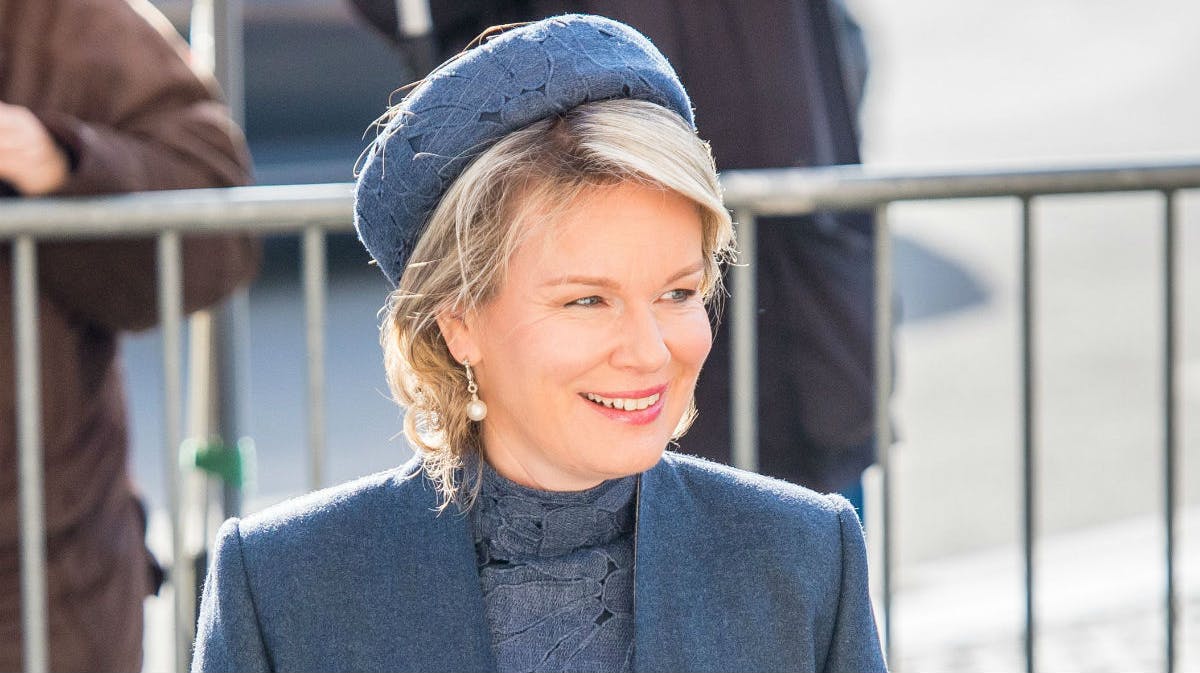 Dronning Mathilde. 