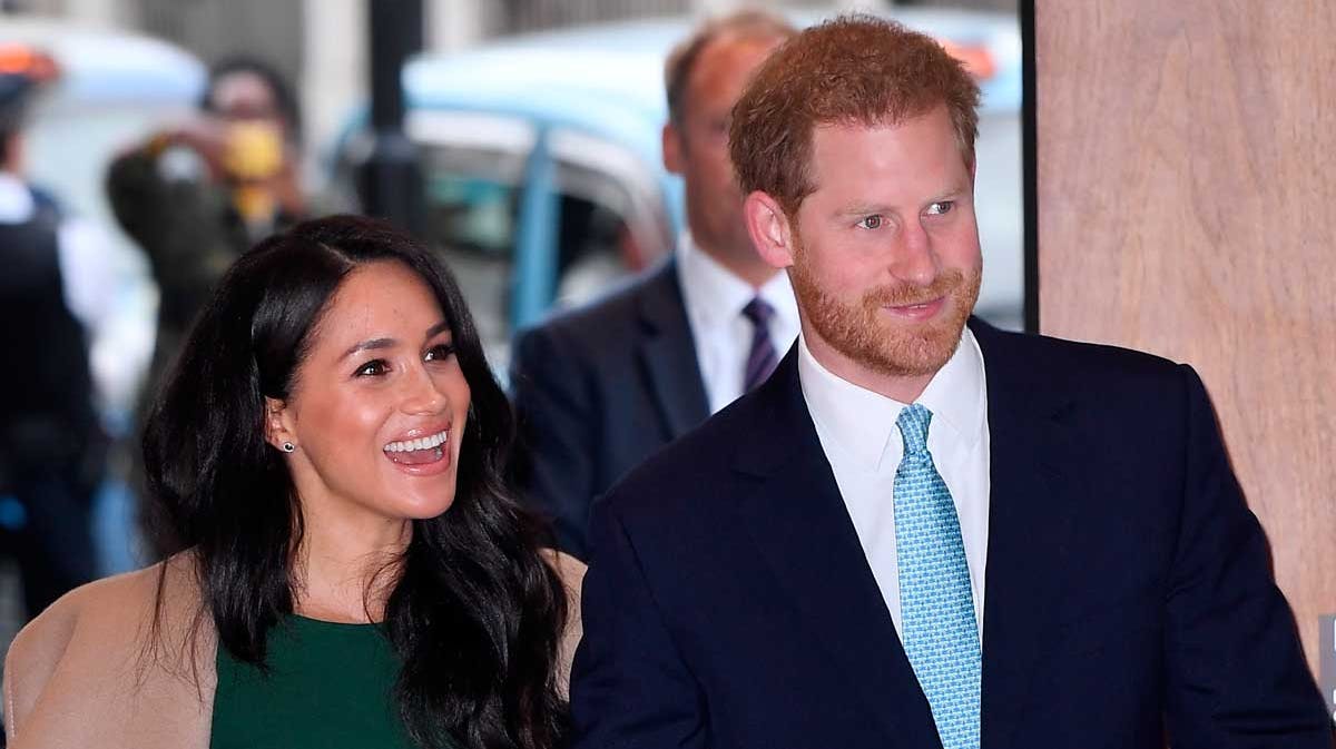 Hertuginde Meghan og prins Harry.