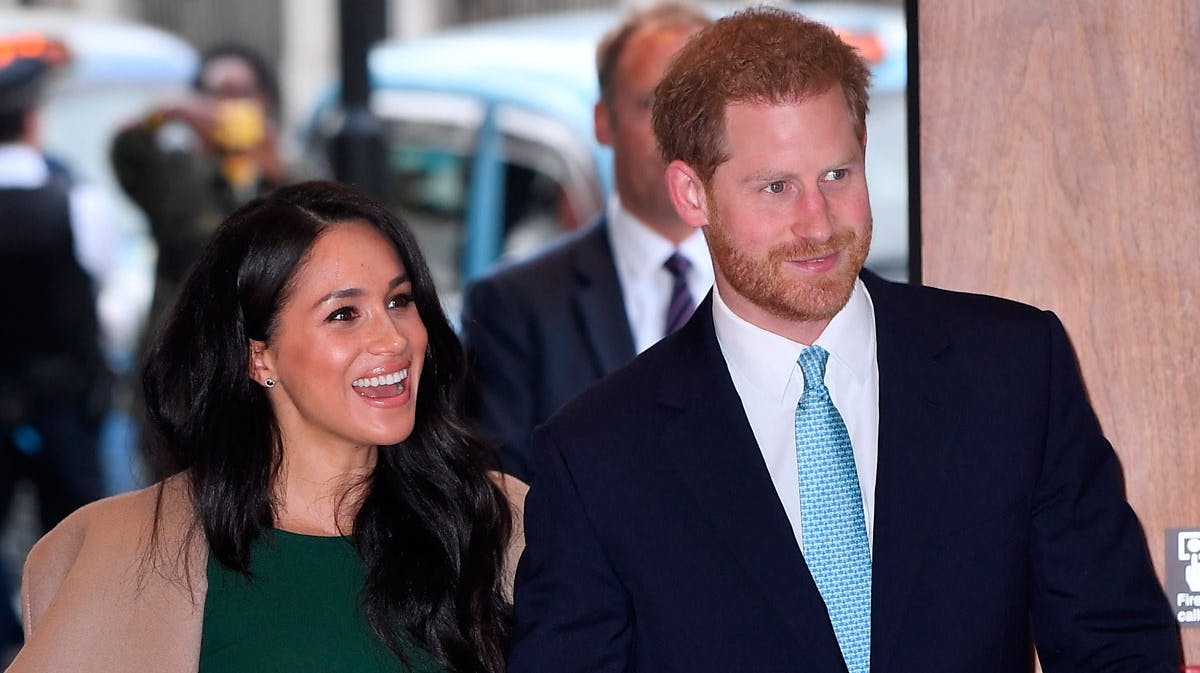 Hertuginde Meghan og prins Harry.