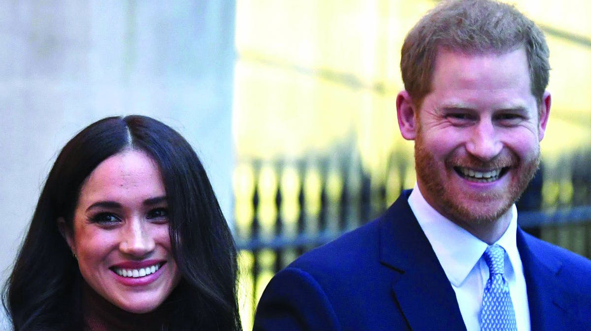 Meghan Markle og prins Harry.