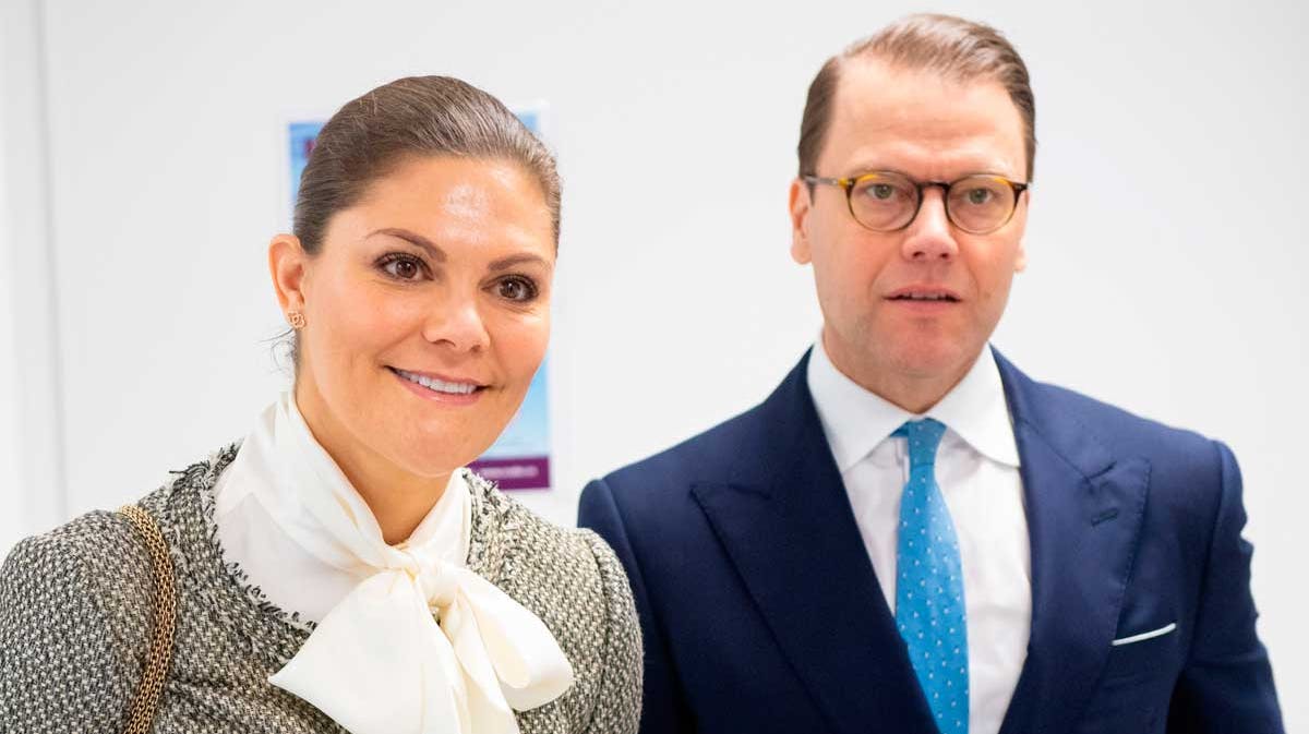 Kronprinsesse Victoria og prins Daniel