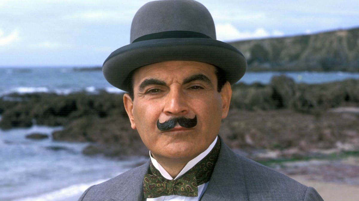 David Suchet i tv-serien "Hercule Poirot". 
