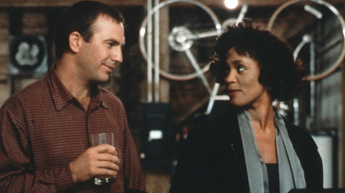 Kevin Costner og Whitney Houston.