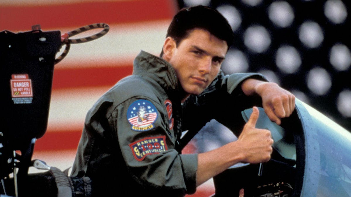 Tom Cruise i "Top Gun". 