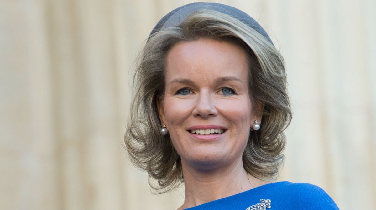 Dronning Mathilde.&nbsp;