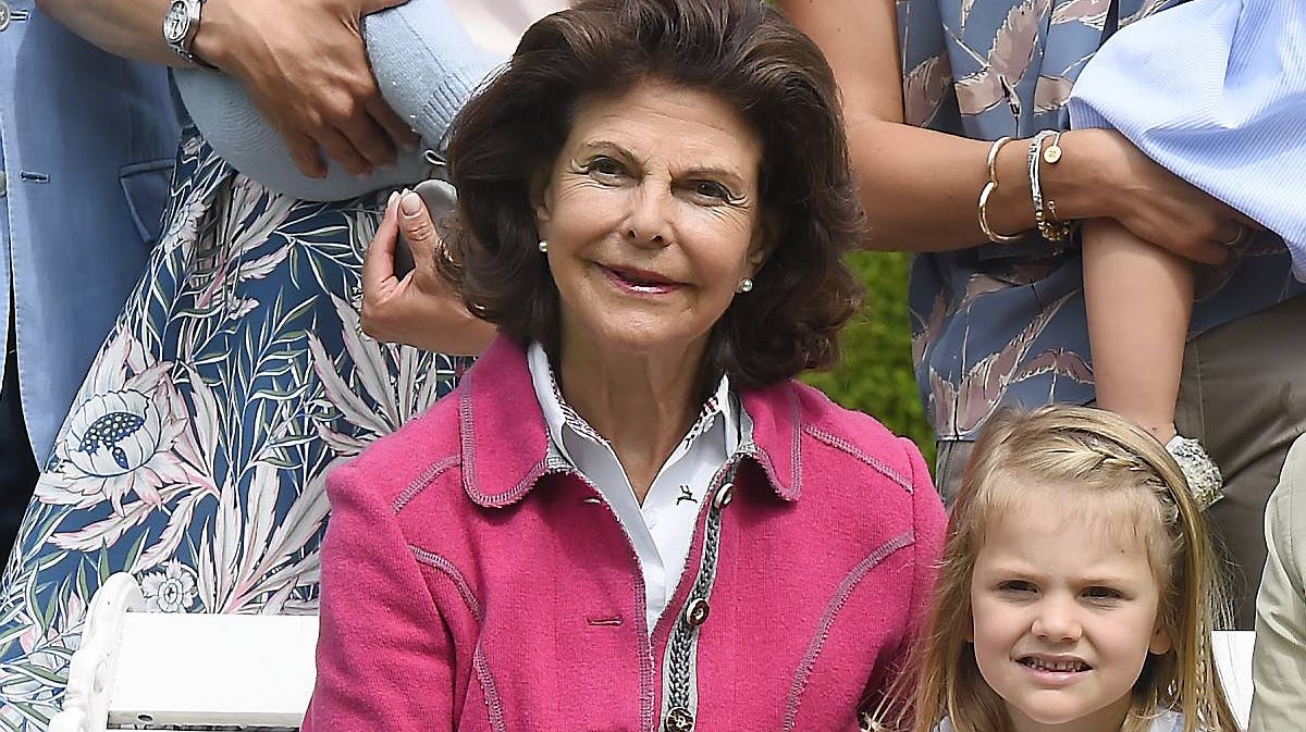 Dronning Silvia og prinsesse Leonore