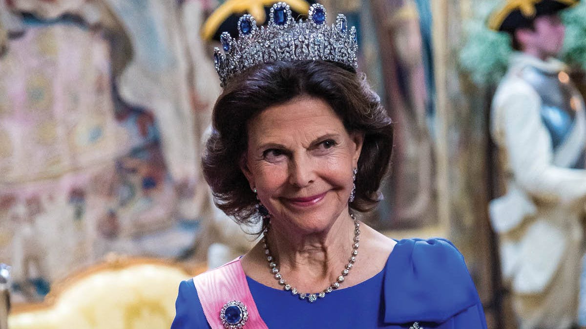 Dronning Silvia.