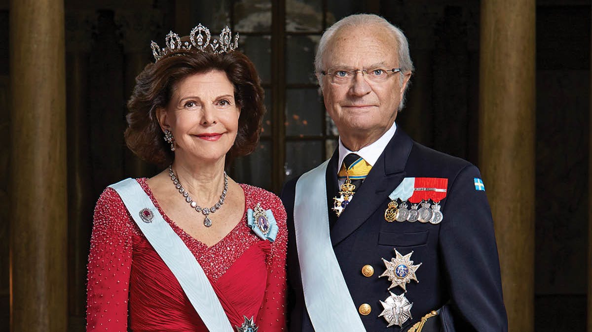 Dronning Silvia og kong Carl Gustaf.