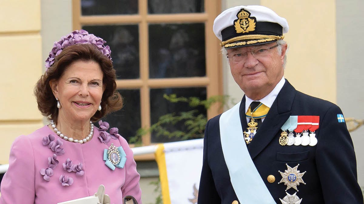 Dronning Silvia og kong Carl Gustaf.