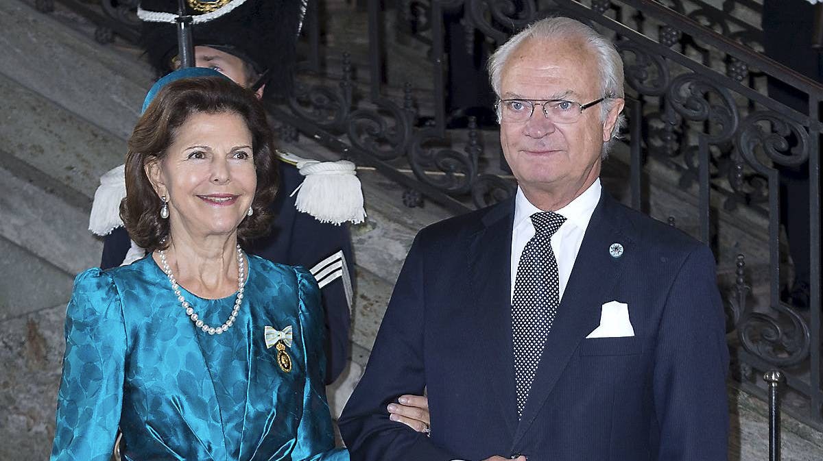 Kong Carl Gustaf og dronning Silvia