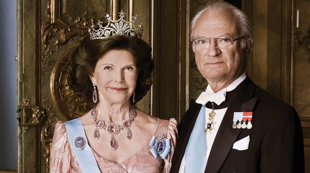 Dronning Silvia og kong Carl Gustaf.