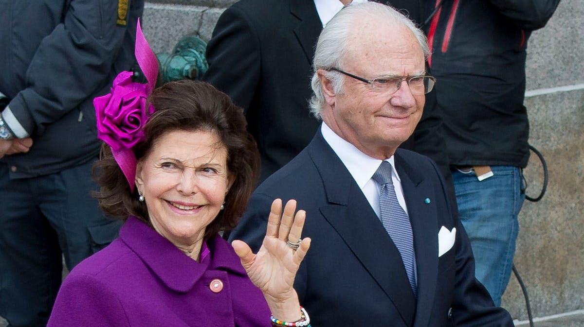 Dronning Silvia og kong Carl Gustaf ved en tidligere lejlighed