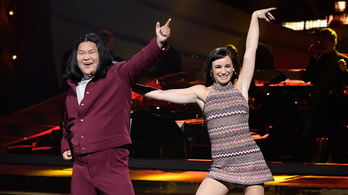 Simon Jul og Claudia Rex.