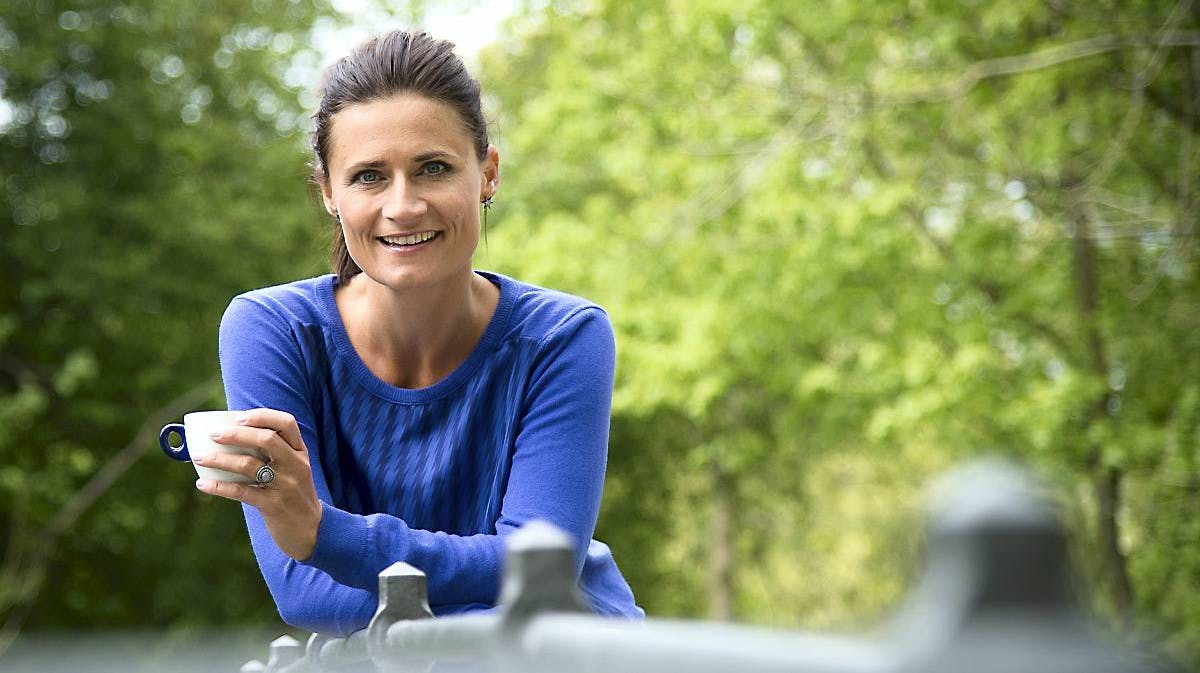 Sisse Fisker er snart klar med bogen "Livets opskrift".