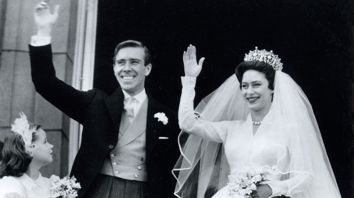 Anthony Armstrong-Jones, lord Snowdon, og prinsesse Margaret.