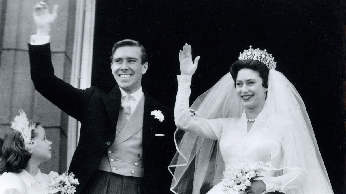 Anthony Armstrong-Jones, lord Snowdon, og prinsesse Margaret.