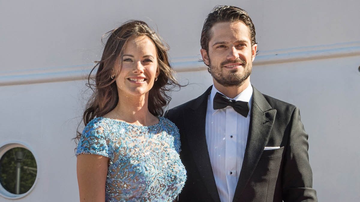 Prinsesse Sofia og prins Carl Philip. 