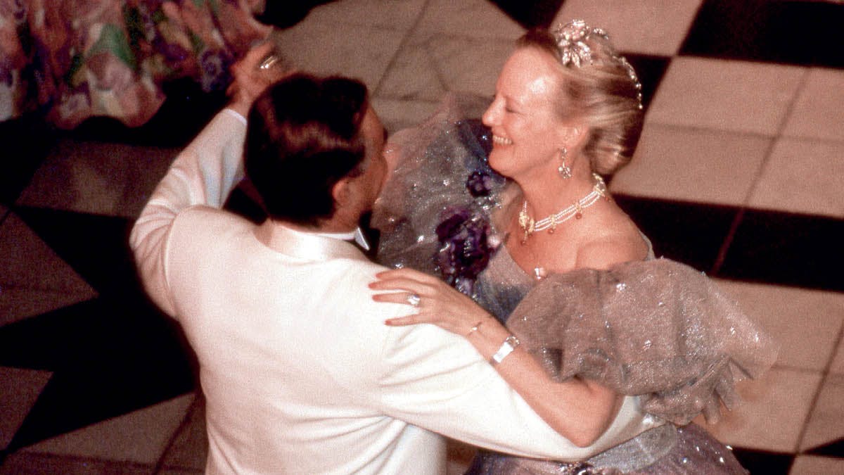Dronning Margrethe og prins Henrik fejrede sølvbryllup den 10. juni 1992.
