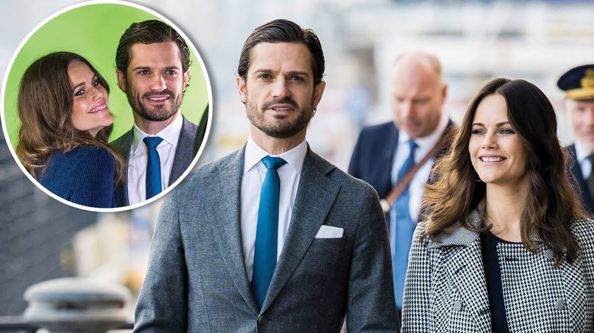 Prinsesse Sofia og prins Carl Philip af Sverige. 