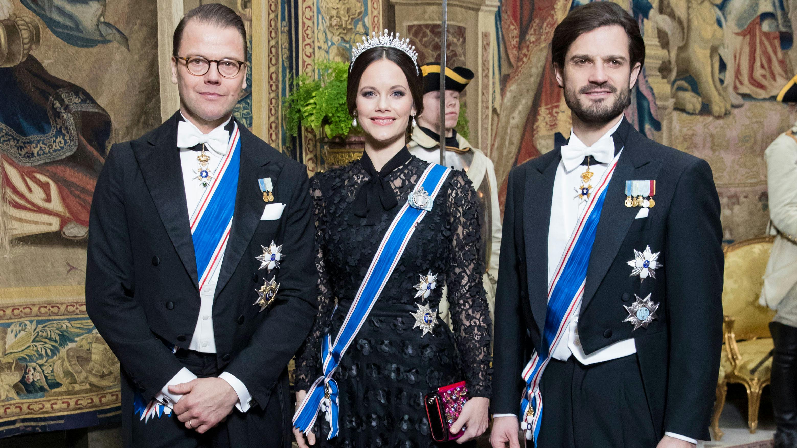 Prinsesse Sofia, prins Carl Philip, prins Daniel