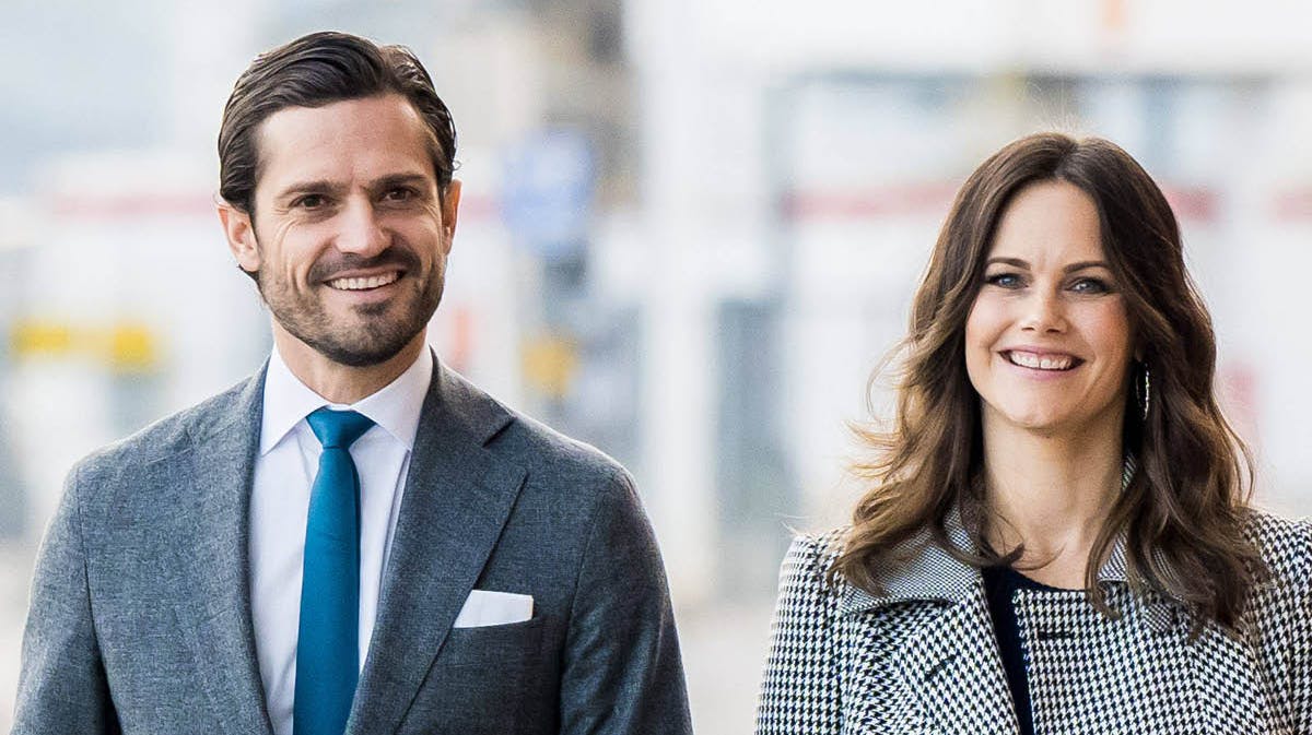 Prins Carl Philip og prinsesse Sofia.