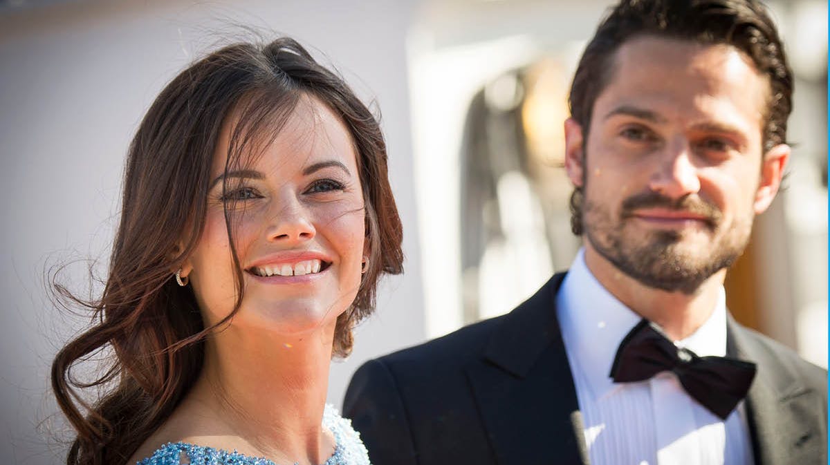 Prinsesse Sofia og prins Carl Philip. 