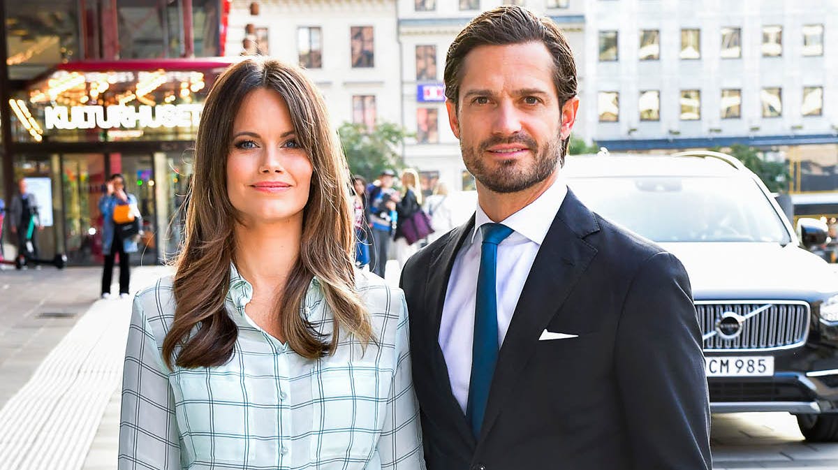Prinsesse Sofia og prins Carl Philip. 