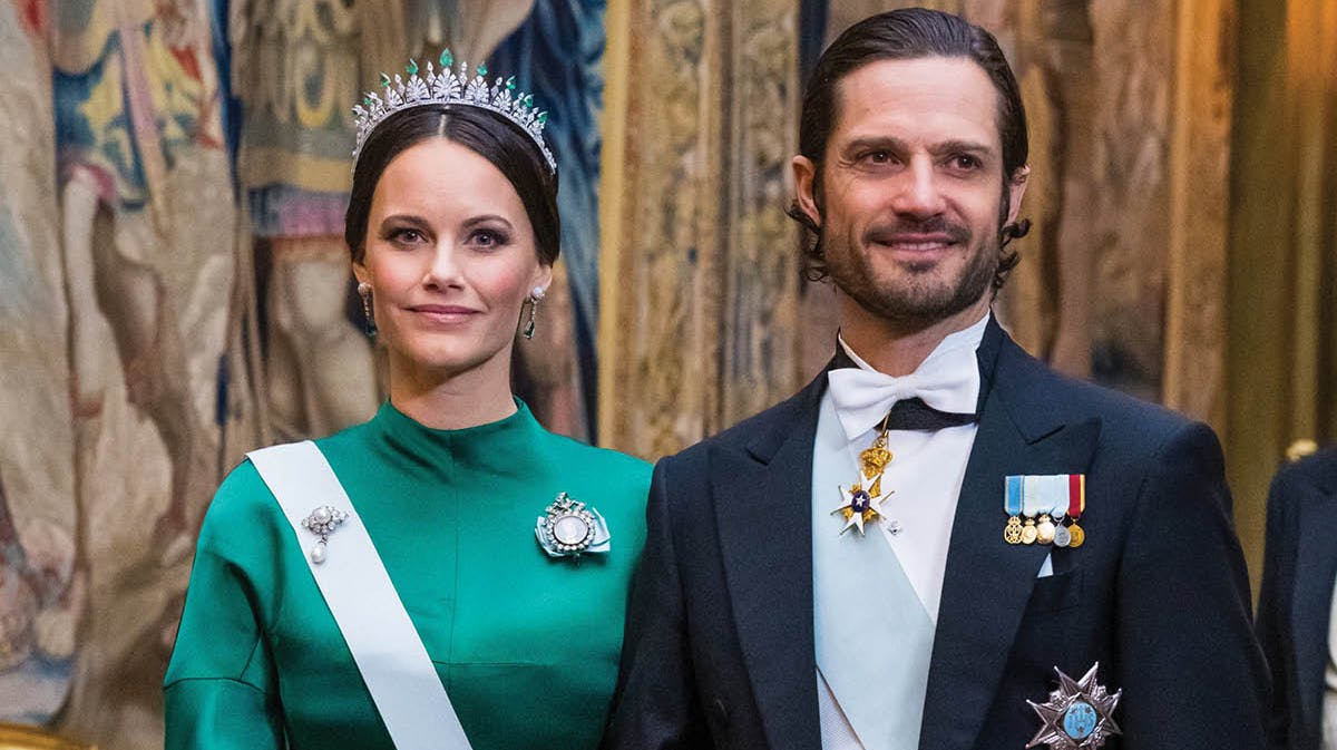 Prinsesse Sofia og prins Carl Philip. 