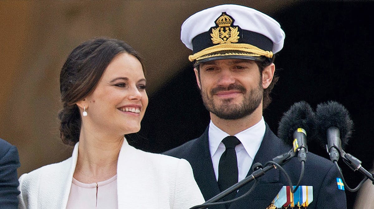 Prinsesse Sofia og prins Carl Philip.