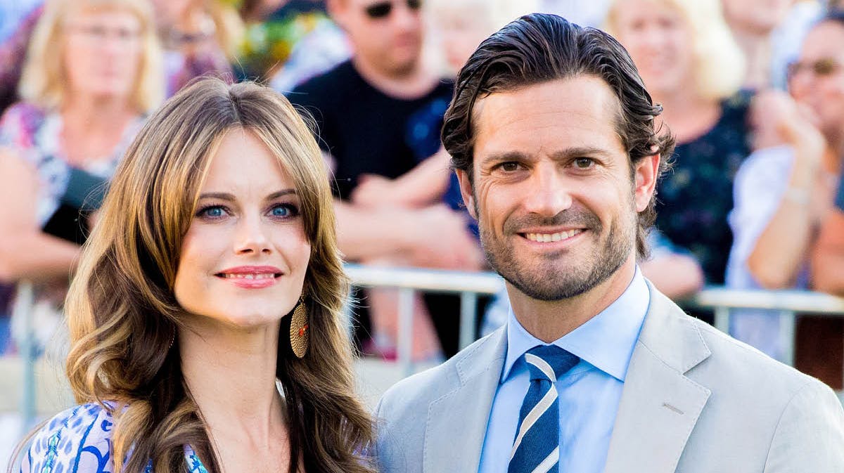 Prinsesse Sofia og prins Carl Philip. 