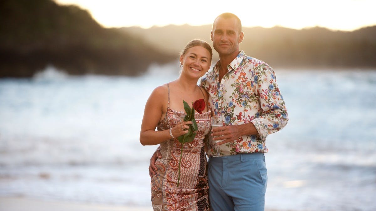 Helena og Kasper fra "Bachelor".