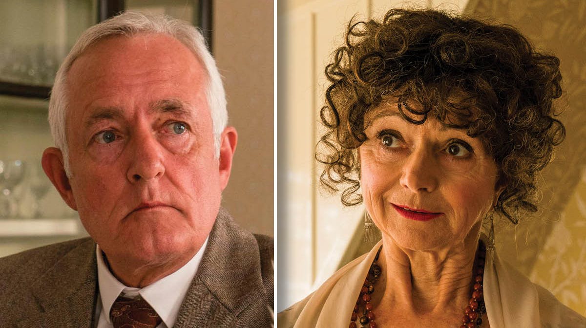 Hr. Aurland og Lydia i "Badehotellet".