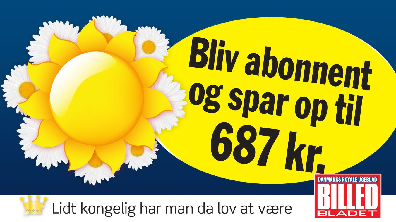 Glæd dig selv, eller en du har kær, med et abonnement på BILLED-BLADET i sommerferien.