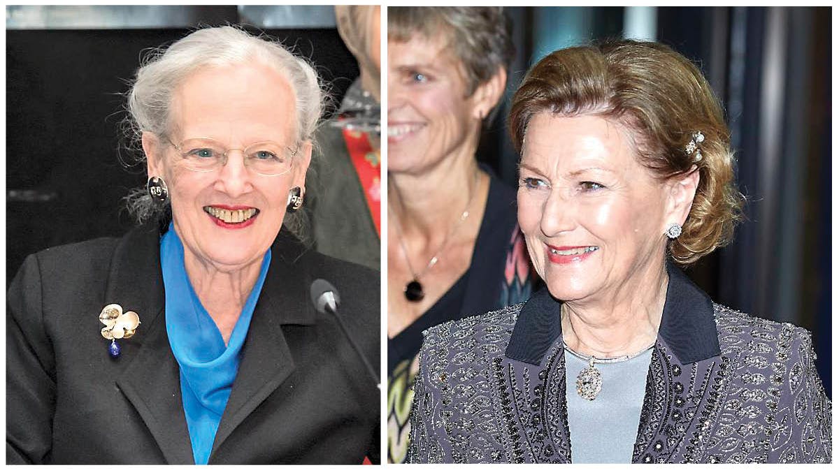 Dronning Margrethe, dronning Sonja
