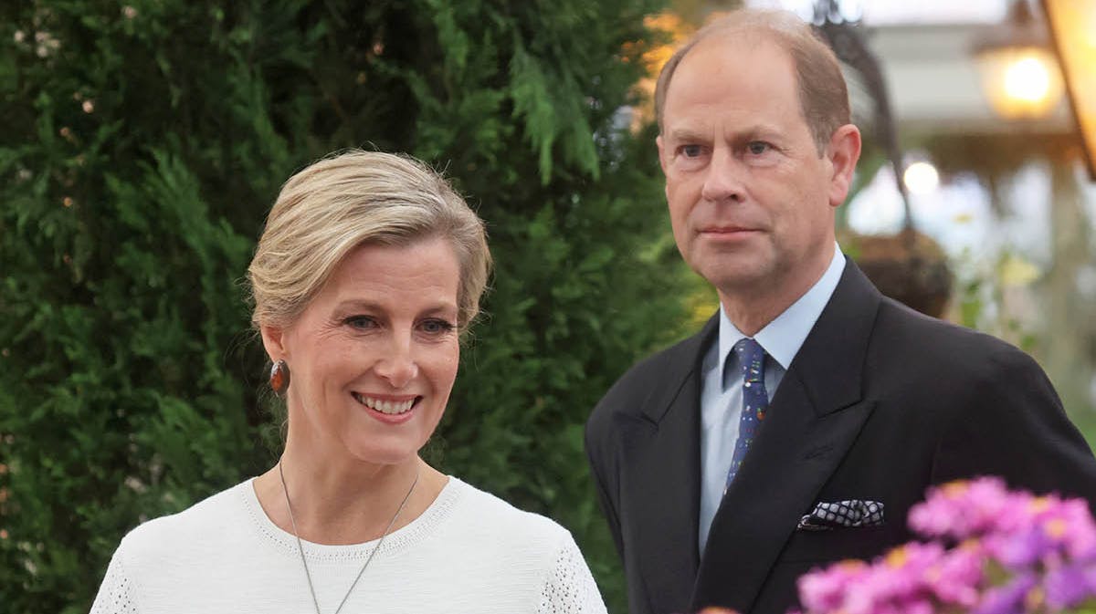 Grevinde Sophie og prins Edward.&nbsp;