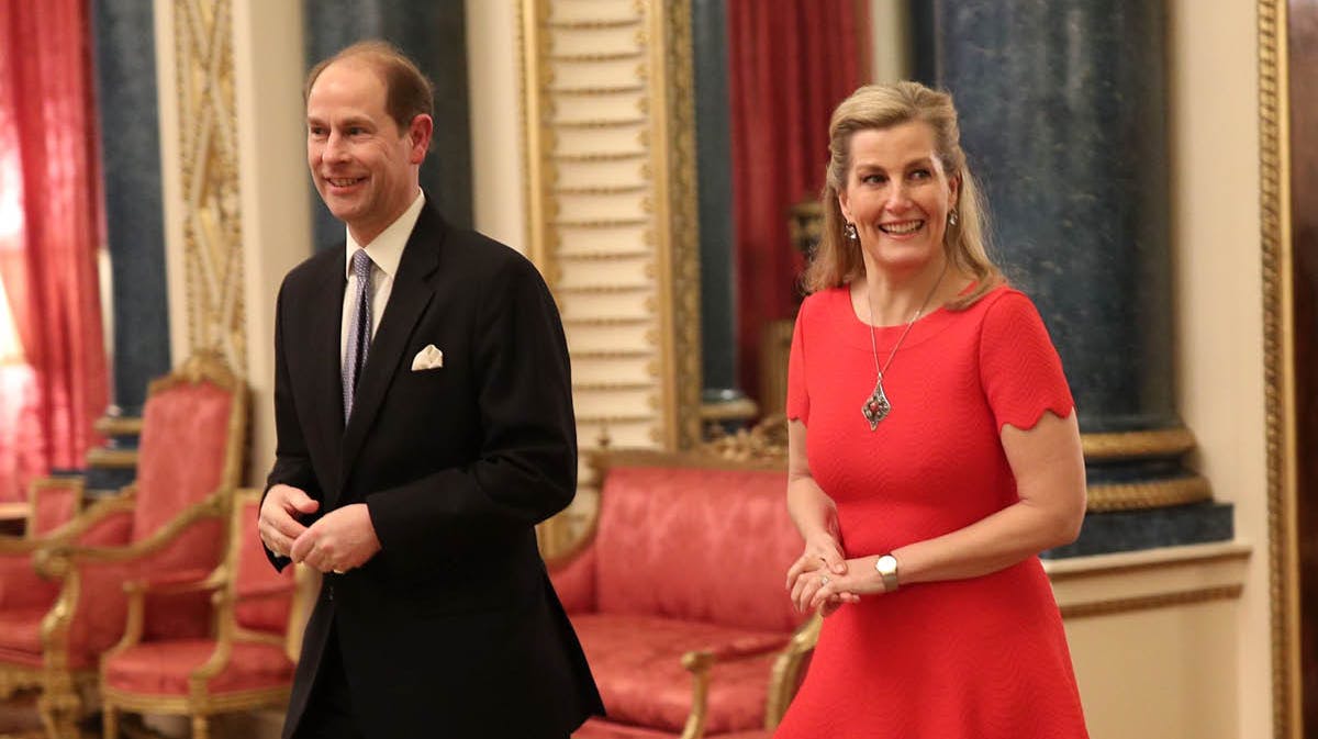 Prins Edward og grevinde Sophie.